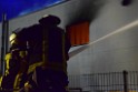 Grossbrand Halle Troisdorf Kriegsdorf Junkersring P535